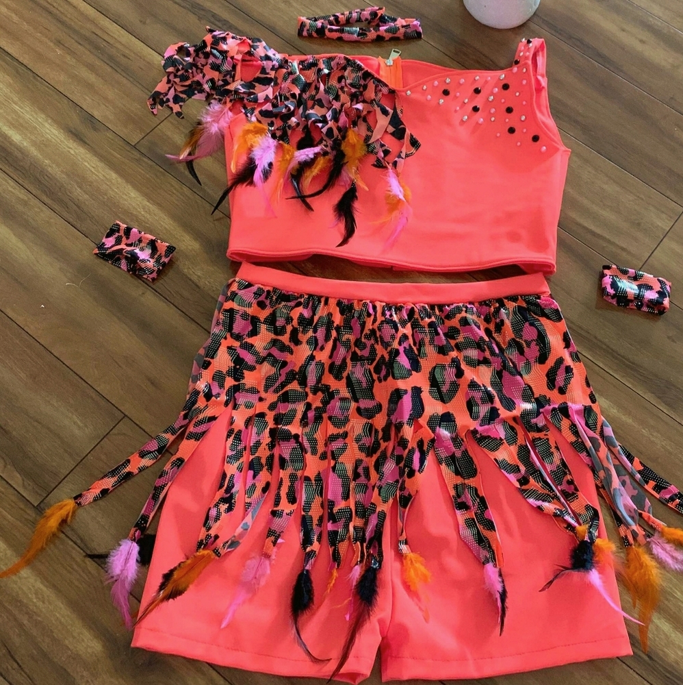 Girls jungle/wild pageant wear